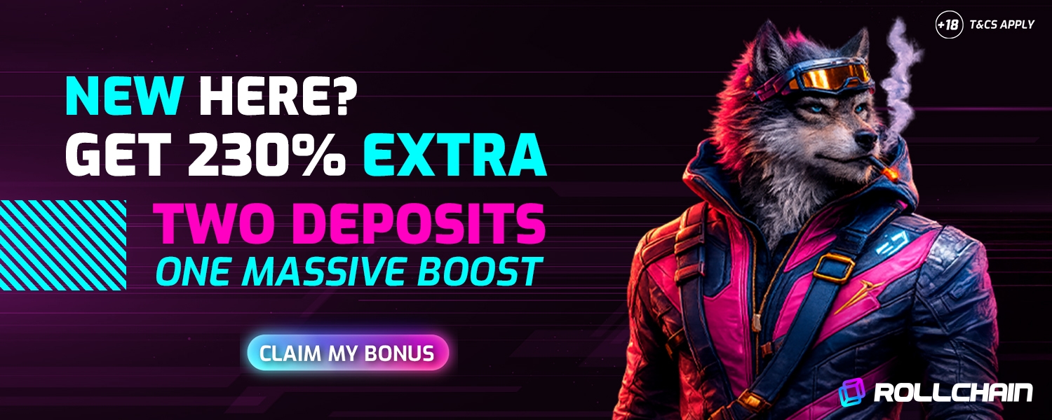 HUGE 230% WELCOME PACKAGE